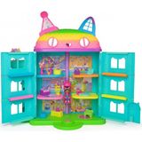 Gnay Gabby's Dollhouse Muhteşem Bebek Evi Renkli Karakter Temalı Eğlenceli Oyun Seti