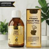 Gnb Pharma Gnb Vitapex Speak-Way Omega 3 Sitikolin Ginkgo Biloba Takviye Edici Gıda Şurup 150 ml