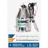 Gnc 30 Lt Antiseptik Sağım Kovası (Inox)