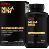 GNC Mega Men Multivitamin Caplets Clinically Proven To Feel Better Immune Support Energy 180 Count