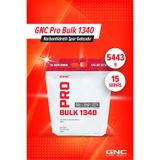 GNC Pro Bulk 1340, Karbonhidrat Spor Gıdası, 5443 g (15 Servis), Çikolata Aromalı