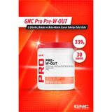 GNC Pro Pre-W-Out, L-Sitrullin, Betain ve Beta-Alanin İçeren Takviye Edici Gıda, 339 g, Tropikal Meyve Punch