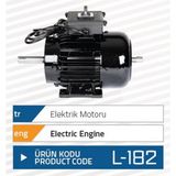 Gnc Süt Sağım Makinesi Elektrik Motoru