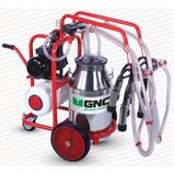 Gnc Sym 40.83 Çift Sağım Alüminyum Tek Güğüm Süt Sağım Makinesi