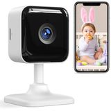 GNCC 1080P Wifi Video Bebek Monitörü, Yenidoğan için, Akıllı Bebek Kamerası Bebek Dadı Kamerası, Gece Görüşlü, Hareket/Ses Algılama, 2 Yönlü Ses, SD/Bulut Depolama, Alexa ile Uyumlu
