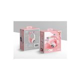 gnctech Pembe Stn28 Renk Kablosuz Bluetooth 5.0 Led Işıklı Kedili Şık Kulaklık Hediye Fm