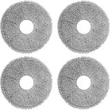 Gndz Home 4 Adet Silme Bezi Yedek Parça, Irobot Roomba Plus 405 Combo ROBOT/505 Combo Robot Için, Dreame X40 Ultra COMPLETE/L10S Pro Ultra HEAT/X40 MASTER/L40 ULTRA/L10S Ultra Gen 2 Robot Elektrikli Süpürge