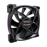 Gndz Home AX140 Pwm Siyah 140MM Argb Kasa Fanı