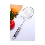 Gndz Home Çelik Paslanmaz Yağ Kevgiri 33 cm Gri