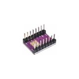 Gndz Home DRV8825 Step Motor Sürücü + Soğutucu Hediyeli - 3D Yazıcı - 00-Siyah - Beyaz