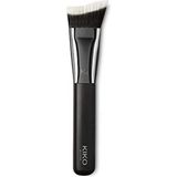 Gndz Home Kiko Milano Face 15 Sculpting Brush Yüz Makyajı Fırçası Siyah Renk ile Uzun Süre Kalıcı Etki