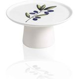 Gndz Home [marka] Olivos Ayaklı Servis Tabağı 10X19 cm