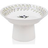 Gndz Home [marka] Olivos Ayaklı Servis Tabağı 20 cm