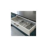 Gndz Home Modüler Organizer Set Mutfak Çekmece Içi Düzenleyici Çatal Kaşık Bıçak Organizeri Kristal (10'lu Set)