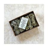 Gndz Home Organik Adaçayı Tütsü 5 Adet (Natural White Sage Incense, Aura Cleansing White Sage, Enerji ve Arınma Seti)