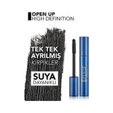 Gndz Home Tek Tek Ayıran Suya Dayanıklı Maskara (Siyah) - Open Up Waterproof Mas. - 002-8682536058360