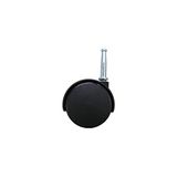 Gndz Store 9406 Ofis Sandalyesi Tekerleği, Frenli Çift Tekerlek, 5 Cm, 8 mm Şaft Çapı, 34 kg Taşıma Kapasitesi, 2'li Paket, Siyah - Option-1