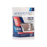 Gndz Store Ampul P21W Red 93 LED (2'li Blister) Pht PH7219 R B2 - 0,5 W - Altın