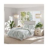 Gndz Store Bahama - Kraliçe Yorgan Seti, Pamuklu Çift Taraflı Yatak Takımı, Kırlent Kılıflı Uyumlu Şemsiyeler Içerir (Canyon Palms Green,) - 1/100 Toz Ceviz