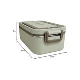 Gndz Store Bento Lunch Box 1000 ml - Kestane Akaju - Option-1