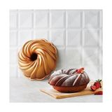 Gndz Store Cake Pro Pare Döküm Kek Kalıbı 24 cm - Option-1 - (ClearEyelets)Black-RadiantOrchid