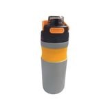 Gndz Store Çelik Içli Termos 500ML Gri-Sarı - 0,25 L