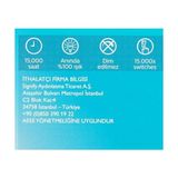 Gndz Store Ess Ledspots 4, 7W-50W GU10 36D Sarı Işık LED Ampul 4lü Paket - 0,5 W - Altın