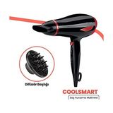 Gndz Store Goldmaster Coolsmart 2200W 3 Kademe Isı Ayarlı Saç Kurutma Fön Makinesi IN6130 - Acı Kahverengi
