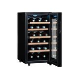 Gndz Store La Sommelıere Service Solo Şarap Dolabı, 18 Şişe Kapasiteli LS18S - Siyah, Hibrit Soğutma Sistemi, Dolap Içi LED Aydınlatma, Titreşim Önleyici Sistem, Enerji Verimliliği - 1BW-Beyaz - Option-1