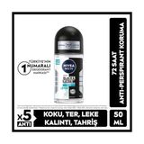 Gndz Store Men Erkek Roll On Deodorant & Invisible, 50 ml ve Men Erkek Roll On Deodorant & Invisible Fresh 48 Saat Anti-Perspirant Koruma, 50 ml - Option-1