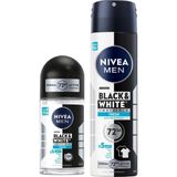 Gndz Store Men Erkek Sprey Deodorant & Invisible Fresh 48 Saat Anti-Perspirant Koruma (150 Ml) + Men Erkek Roll On Deodorant & Invisible Fresh 48 Saat Anti-Perspirant Koruma,50 ml - Option-1