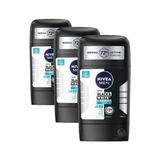Gndz Store Men Erkek Stick Deodorant & Invisible Fresh 72 Saat Anti-Perspirant Koruma, 50 ml (3 Paketi) - Option-1