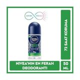 Gndz Store Men Fresh Sensation Roll On Deodorant 50 Ml,72 Saat Anti-Perspirant Koruma ve Men Erkek Roll On Deodorant Deep Dimension 72 Saat Anti-Perspirant Koruma (50 Ml) - Option-1