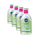 Gndz Store Micellar Makyaj Temizleme Suyu Arındırıcı ve Matlaştırıcı 400 Ml, Yüz, Göz ve Dudak Temizleyici, Amino Asit Kompleksi ve Okyanus Yosunu Özü (4 Paketi) - Option-1