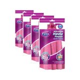 Gndz Store Mikrofiber Havlu Paspas (4 Paketi) - Option-1 - 001-Renkli
