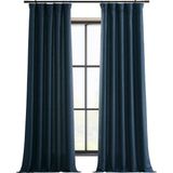 Gndz Store Price Drapes FLCH-FM20103-84 Italyan Perde, 50 x 84, Çavuş Mavisi - Option-1 - 1BW-Beyaz