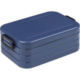 Gndz Store Rosti Lunchbox A Break Midi – Plastik, Denim, 18.5 " x 12 x 6.5 Cm, 1 Birim - Kestane Akaju - Option-1