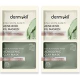 Gndz Store Siyah Nokta Karşıtı Kil Maske 2x7.5 ml (2 Paketi) - Option-1