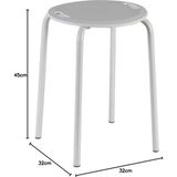 Gndz Store Tabure Demir Beyaz M-KV18-01 - 301 - Siyah - Option-1