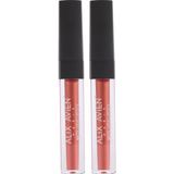 Gndz Store Uzun Süre Kalıcı Kadifemsi Kuruma Yapmayan Mat Likit Ruj - Lipstick 511 Ashy Rose (2 Paketi) - Option-1