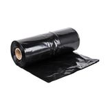 GNR Endüstriyel Battal Çöp Torbası Poşeti - 2 Kat - Siyah - 300 Gr. - 75x90 Cm. -10 Adetlik 1 Rulo - 75 x 90 cm