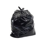 GNR Endüstriyel Jumbo Çöp Torbası Poşeti - 2 Kat - Siyah - 400 Gr. - 80x110 Cm. -10 Adetlik Rulo CT0
