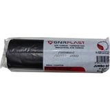 Gnr Endüstriyel Jumbo Çöp Torbası Poşeti 2 Kat Siyah 500 gr 80 x 110 cm 10 Adetlik Rulo