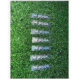 Gnr Garage Sticker Usta 2Adet Hologram Çok Güzelsin Güneşlik Ayna Yazısı Araba-Motosiklet Cam Etiket Sticker 7,2x1,8cm
