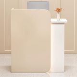 Générique Resepsiyon sayacı, perakende sayaç, büro, dolap, çekmeceli masa, kablo, kilitlenebilir çekmeceli modern resepsiyon masası, LED ışık şeridi, şunlar için idealdir: