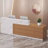 Générique Resepsiyon tezgahı, perakende sayaç, sandık, ofis dolabı, çekmeceli ve kablolu masa, çekmeceli modern resepsiyon tezgahı, mühendislik ahşap tezgah, montaj