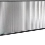 Générique Siyah Cam Masa Bölme Paneli - Yemek Odası için Dekoratif Bölme Duvarı | Gizli Masa Ayırıcı (50 x 80 cm) | Mahremiyeti korumak ve alanı optimize etmek için idealdir.