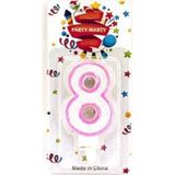 Gnsstore Rakam Mum Simli Pembe 8