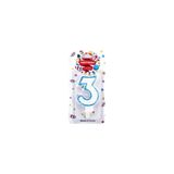gnsstore Simli Mum Rakam Mavi 3, Kırtasiye Seti TYB237454899D211208140922