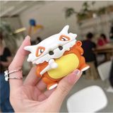 Go Aksesuar Airpods Pro ve Airpods 2.nesil Pro Uyumlu Oyuncak Tasarımlı Kalın Silikon Koruyucu Kılıf